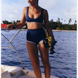 Betty Bottoms 2.0 - Navy w. White Bind