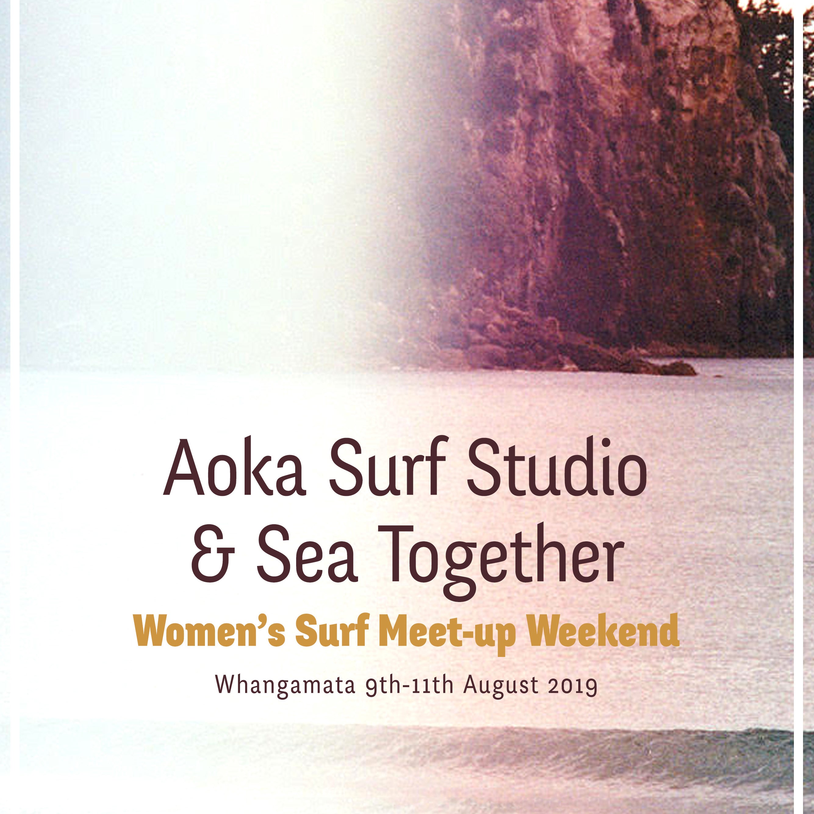 Women's Surf Meet-up Weekend with Aoka Studio x Sea Together Magazine