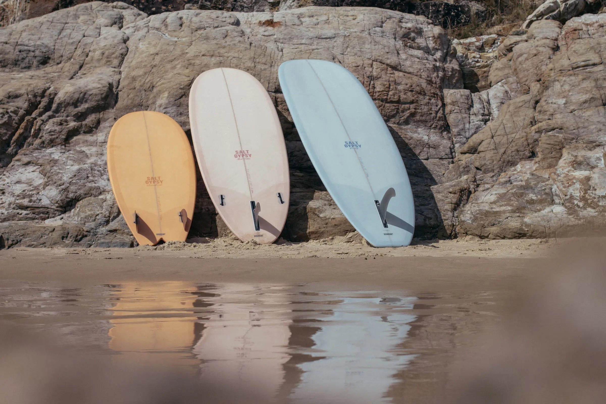 New colours released in our Salt Gypsy women's surfboard range Salt Gypsy
