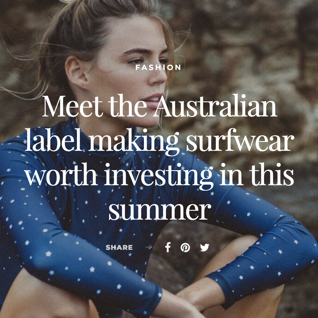 "SURFWEAR WORTH INVESTING IN" - MILJO.COM.AU