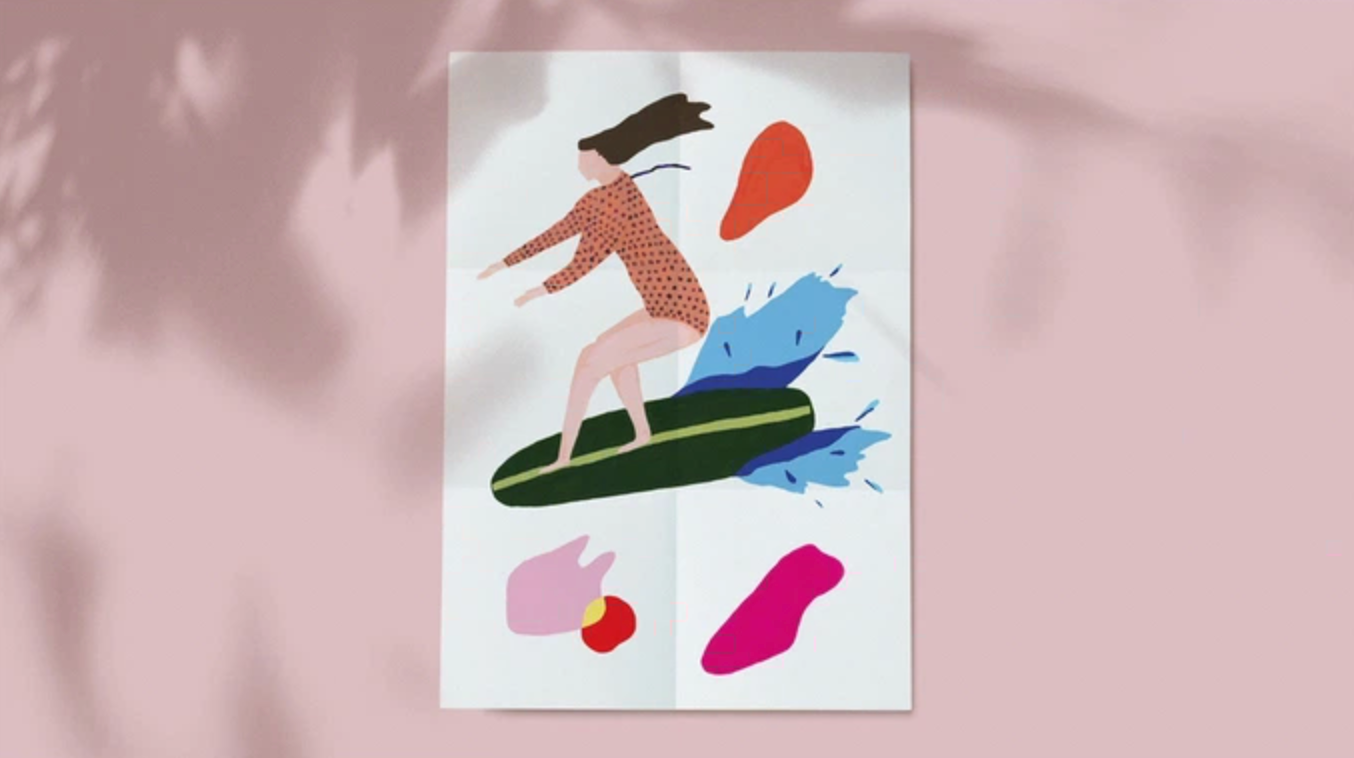 KICKSTARTER ~ Celebrating diverse women surfing through art