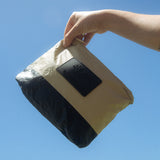 ALOHA Collection - Small Pouch Dipped Black/Dune