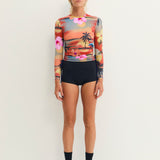 Ruched Rashguard - Vacay