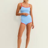 Betty Bottoms 2.0 - Baby Blue & Chilli