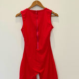 Sample - Short Jane Surfsuit - Red - Size Small