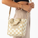 ALOHA Collection -  Checkmate Crossbody Creme/ Dune