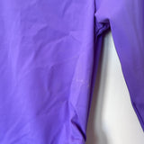 Sample - Ruched Rashguard - Violet - Size Small