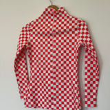 Sample - Turtleneck Rashguard - Chilli Checkers - Size Small