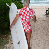 Low Rider Rashguard - Chilli Checkers