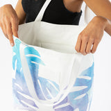 ALOHA Collection - Reversible Tote Monstera Dawn