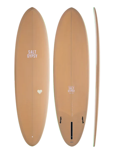 Cynthia Rowley x Salt Gypsy Dusty Longboard | Classic PU Surfboard Cynthia Rowley x Salt Gypsy Dusty Longboard | Classic PU Surfboard
